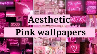 Aesthetic pink wallpapers (All in one) | Just Aesthetic | screenshot 1