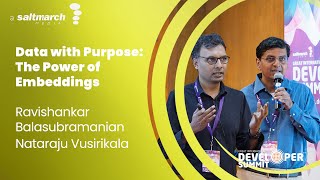 Data with Purpose: The Power of Embeddings - Ravishankar Balasubramanian & Nataraju Vusirikala