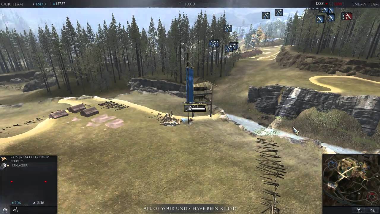 romeo Total War Arena (158)Сбил! 100 vs 100!