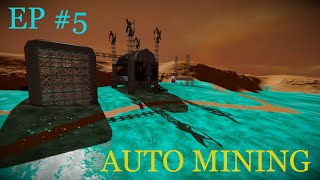 Titan Survival - Space Engineers Survival Ep5 Auto Mining