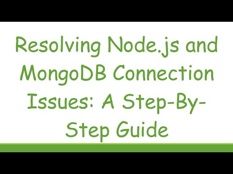 Resolving Node.js and