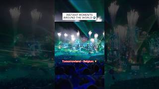 INSTANT MOMENTS around the world 🌍 #steveaoki #marnik #mrblack #tomorrowland #ultramusicfestival