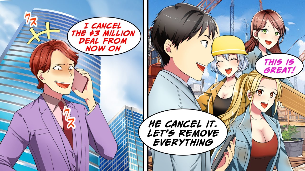 [Manga Dub] A CEO’s Son Canceled $3M in Screws Before a Tower Was Done—So We Removed Them All…
