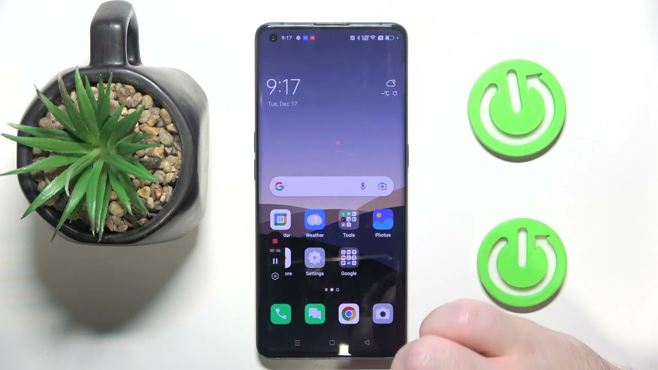 Как записать экран на OPPO F27