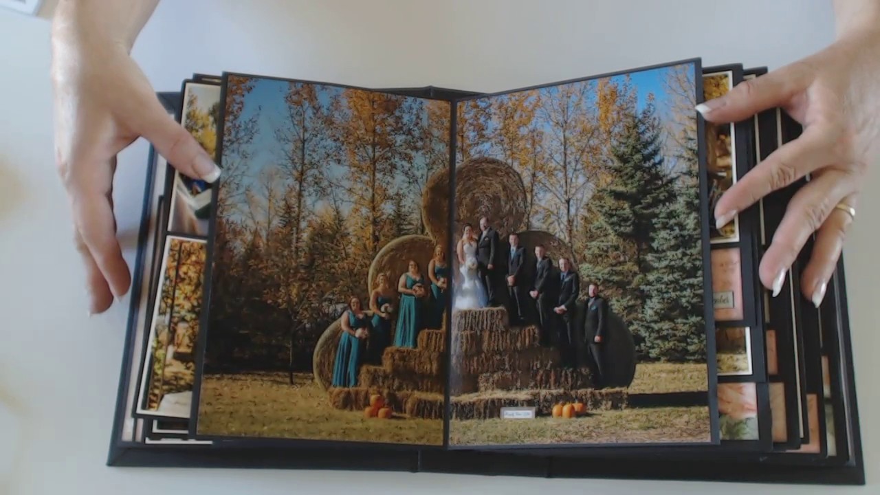 My son's wedding mini album Mr. Benjamin Tutorial