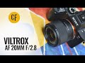 Viltrox AF 20mm f/2.8 lens review