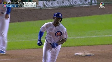 PIT@CHC: Soler ties game in the 9th with a solo homer
