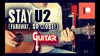 Stay (Faraway, So Close!) by U2 - Acoustic Guitar Tutorial | AcoustHit Series |