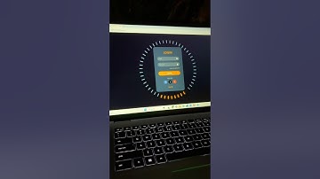 Animated Login Page using — HTML  CSS JS 🚀 #shorts #trending