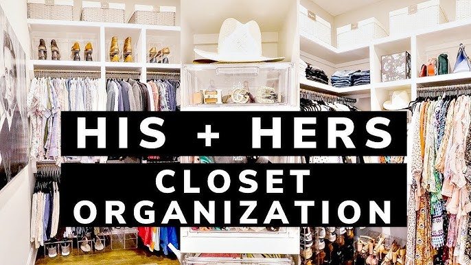 Closet Tour + How to Organize a Small Closet with GetClairefied (video)