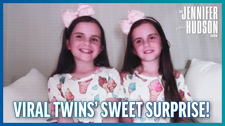 Viral Ice Cream-Loving Twins Get Sweet Surprise