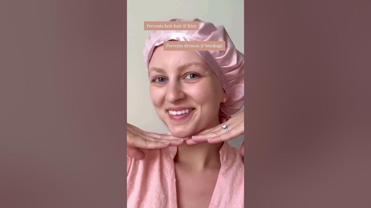 Why I'm never sleeping without this again Silk sleeping cap YouTube