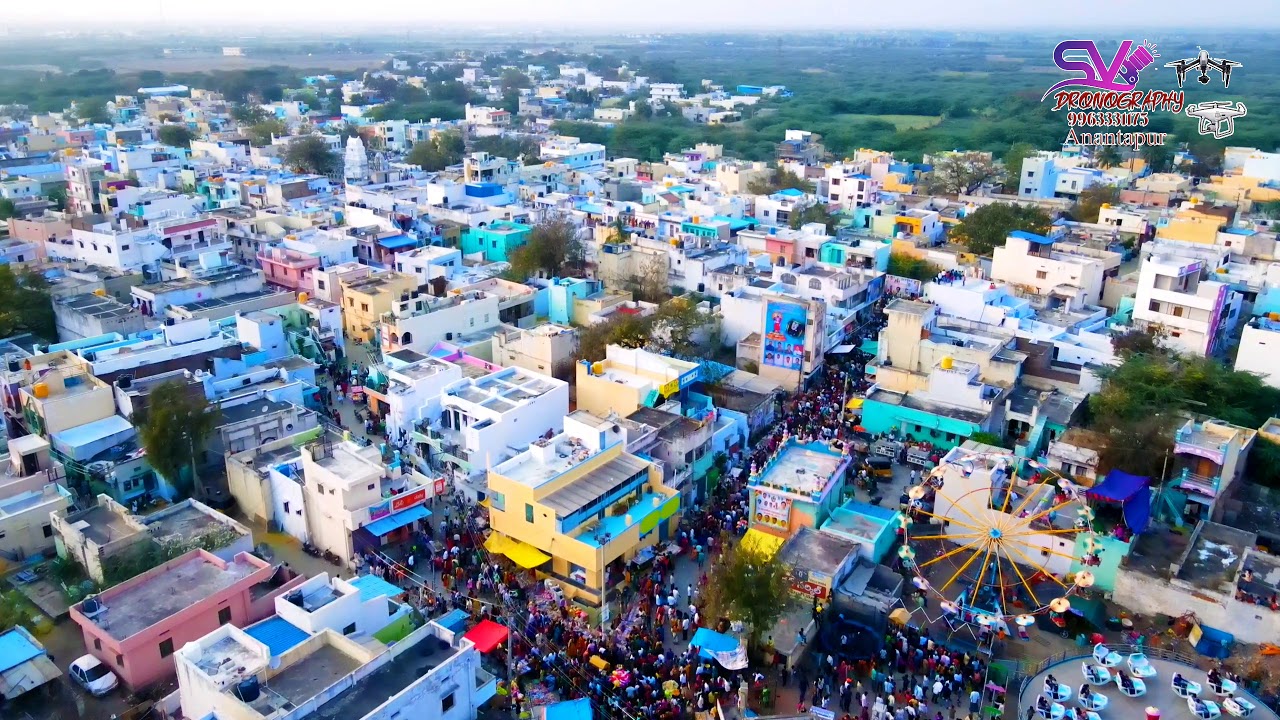 Bukkarayasamudram Chariot Festival DRONE shoot by SWAMY LUCKY