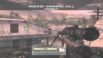 Cross Map Throwing knife mw2