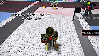 Winning With '1dev2' Ashle Skin | Roblox Break in and Steal Things