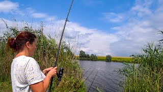 картинка: ПІДСАК ТРІЩИТЬ по ШВАХ, Рибалка на нову саморобну снасть