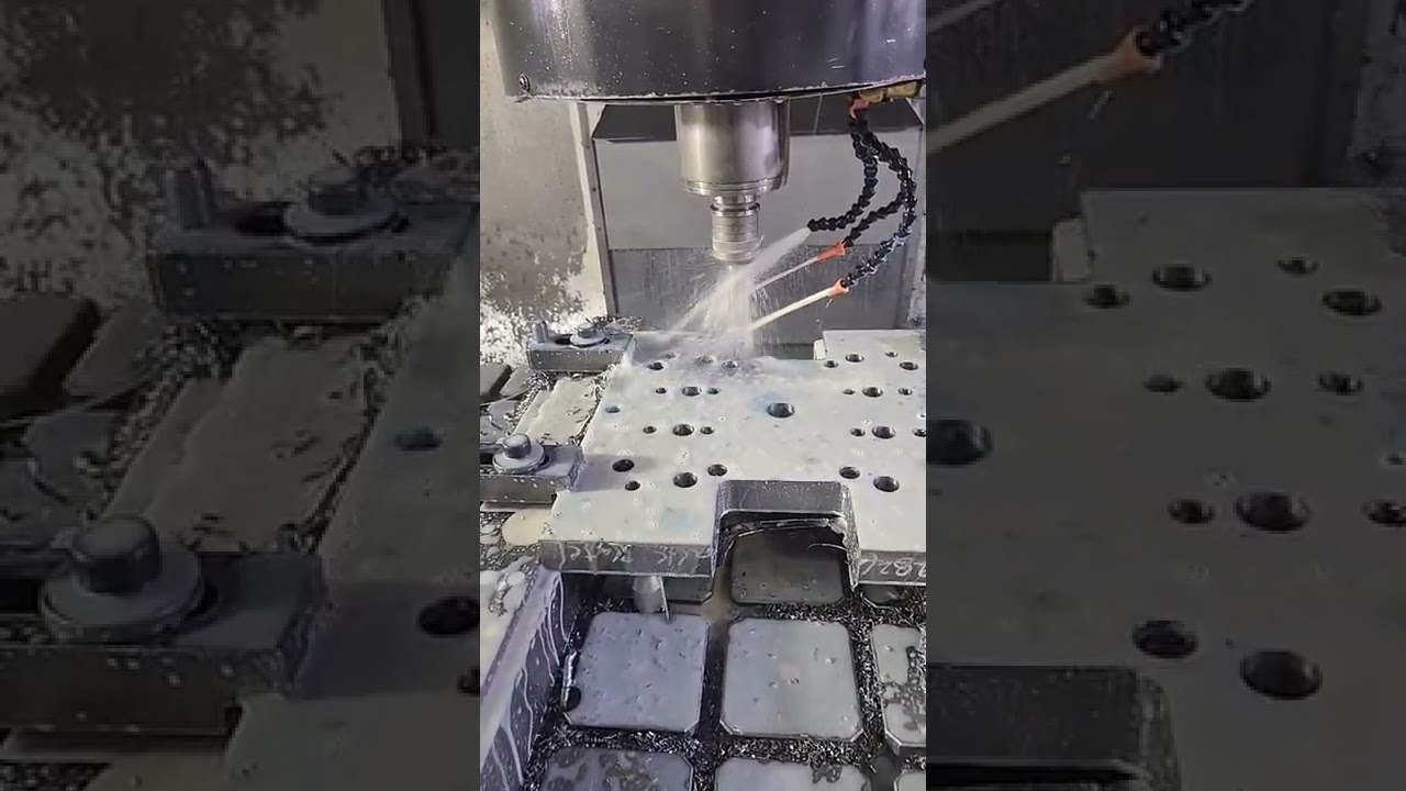 HAAS VM 6 || CNC milling machine || Tool room