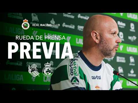 Rueda de prensa Previa de José Alberto | Real Sociedad B - Racing | J36 LaLiga Hypermotion — football video