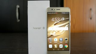 Honor 8 (Gold Version) : Unboxing & Initial Impressions