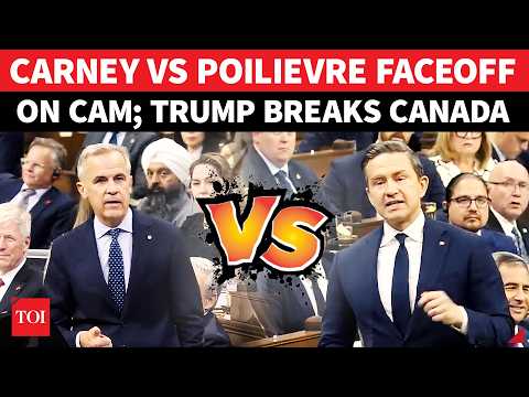 ‘CANADA IS OUT OF MONEY’: Mark Carney AMBUSHED On Cam; Poilievre Bends To Trump Amid Tariff War?