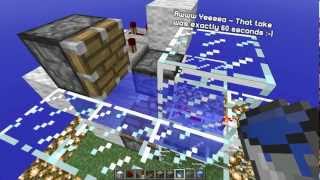 World's Smallest Minecraft Ice Machine [Tutorial]