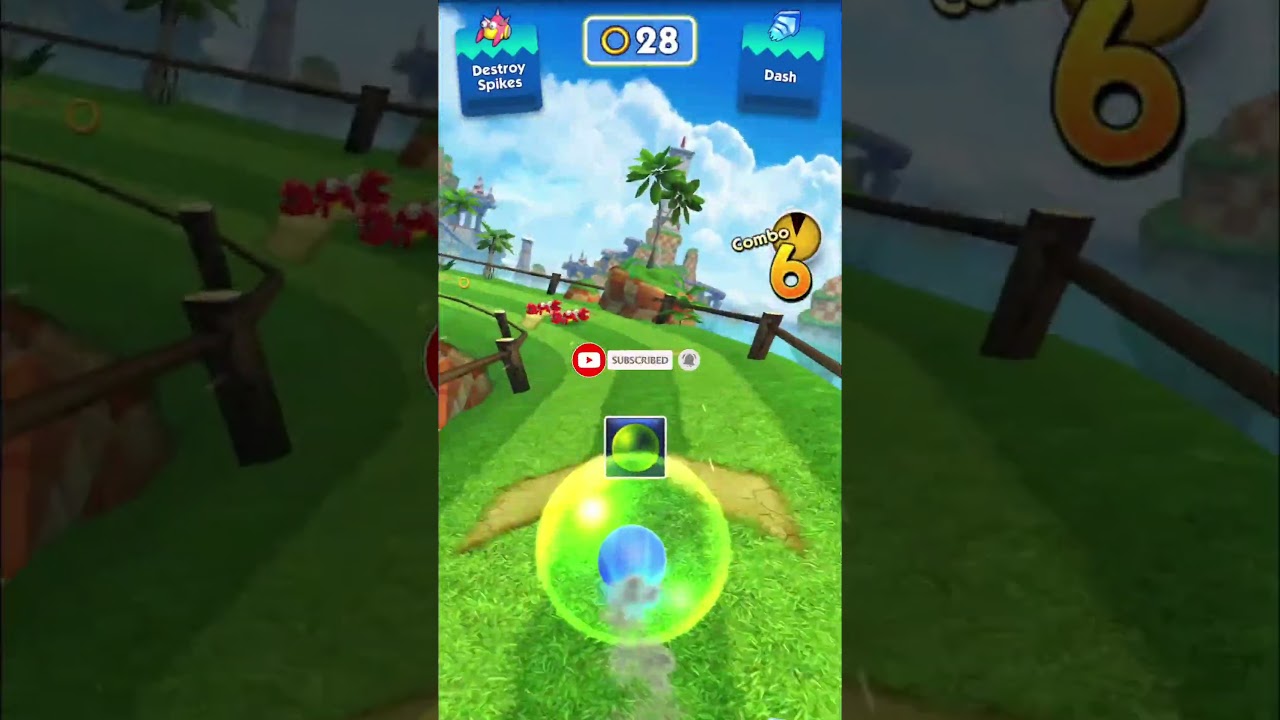 Sonic Dash 2 Destroy Spikes Gameplay 