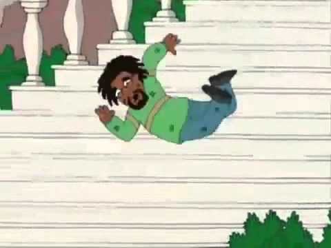 Family Guy - Falling Down Stairs - YouTube