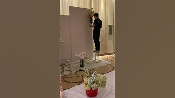 Trang trí tiệc cưới - Decor: Pro Wedding #prowedding #backdrop #trangtritieccuoi