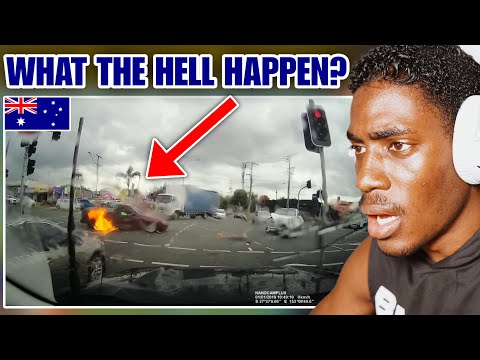 American Reacts to The Worst Australian Car Accidents Compilation