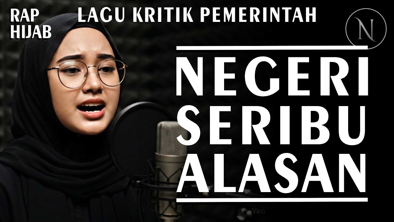 LAGU KRITIK SOSIAL || NEGERI SERIBU ALASAN - NOIRNA RAP HIJAB (Official Music Video)