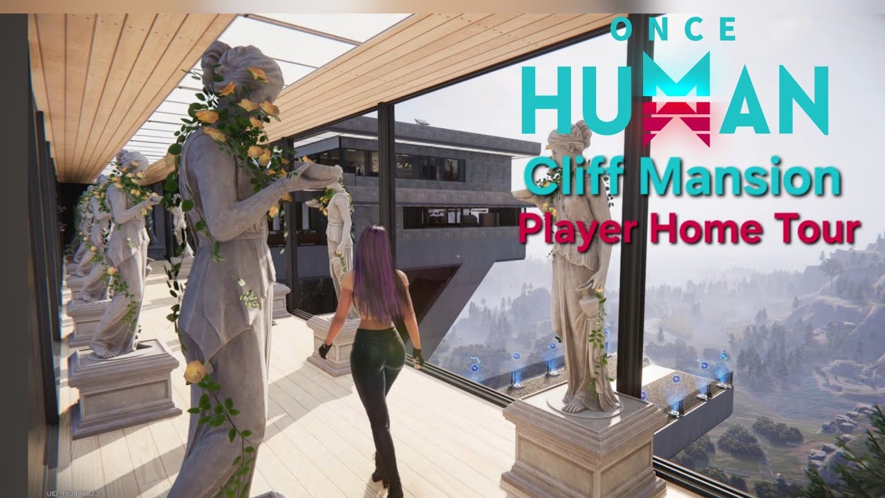 Once Human Player home tour Cliff Top Mansion