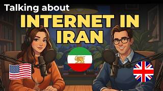 صحبت از اینترنت در ایران به زبان انگلیسی | پادکست زبان انگلیسی آسان screenshot 1