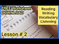 Japanese: Read Write Hiragana Ka Ki Ku Ke Ko + Vocabulary & Listening Practice