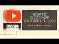 How to Customize YouTube URL 2020 with Harold Aguila | Tagalog | AguilaTutorialVideos