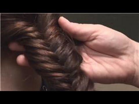 Hairstyles : Doing the Fishbone Hair Braid - YouTube