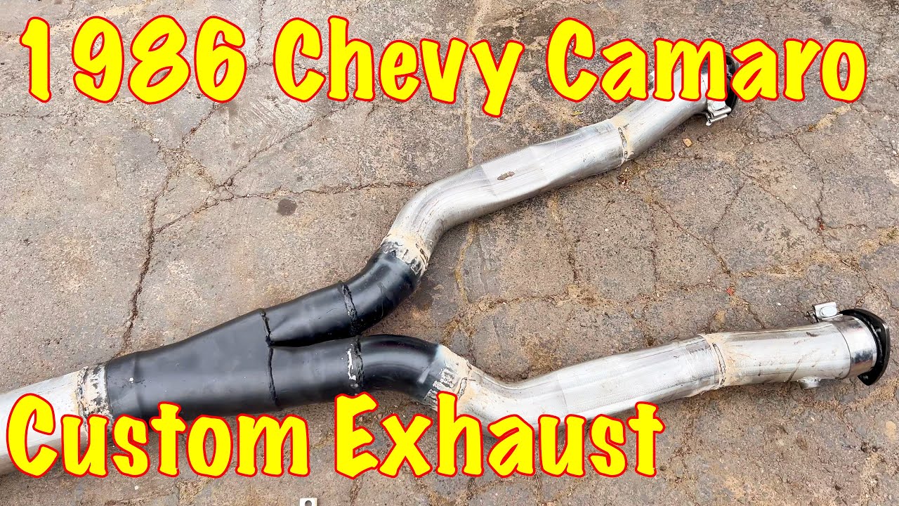 Custom Chevy Camaro Z28 Exhaust for Cheap - YouTube