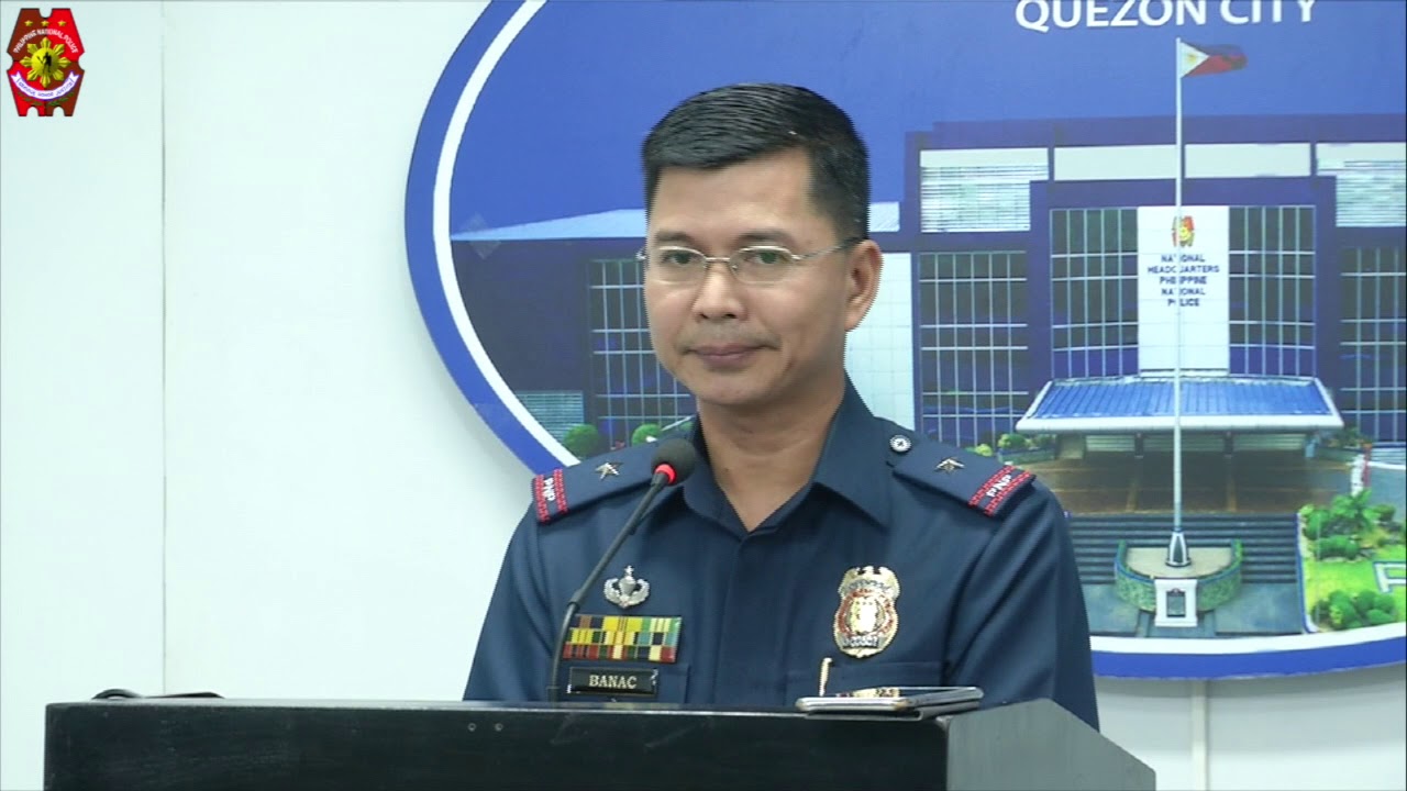 PNP SPOKESPERSON PBGEN BERNARD BANAC MEDIA BRIEFING (Sept. 4, 2019)