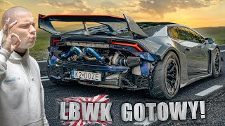 My +1000HP TWIN TURBO Huracan got a LBWK Body! An entire build!