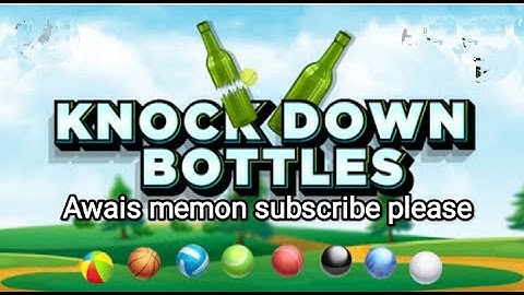 Knock Down Bottles new android game