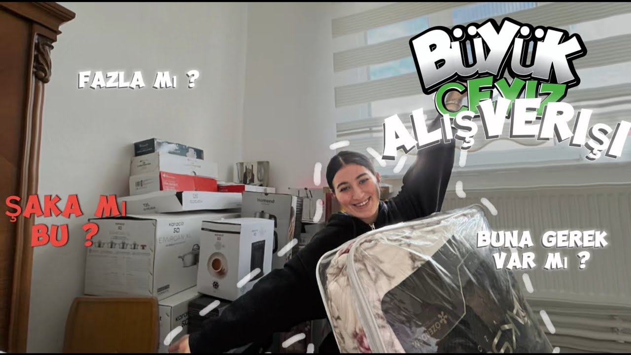 2026 gelini çeyiz açıyor | fazla mı aldım? | bunları çeyize koyarken ben bile şok oldum .