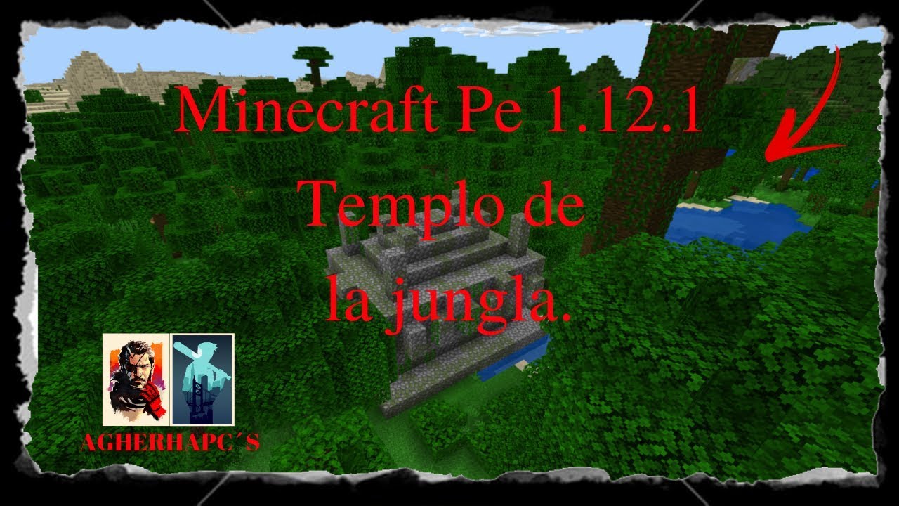 Minecraft Pe 1.12.1 Templo de la jungla semilla/seed