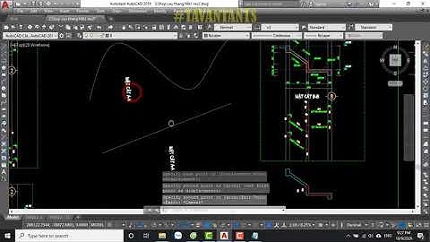 Lisp Cad Hay Xoay Text Theo Phương Bất Kỳ Có Đường Dẫn - Vẽ Cầu Thang, Dầm Xiêng, Đường Cong...