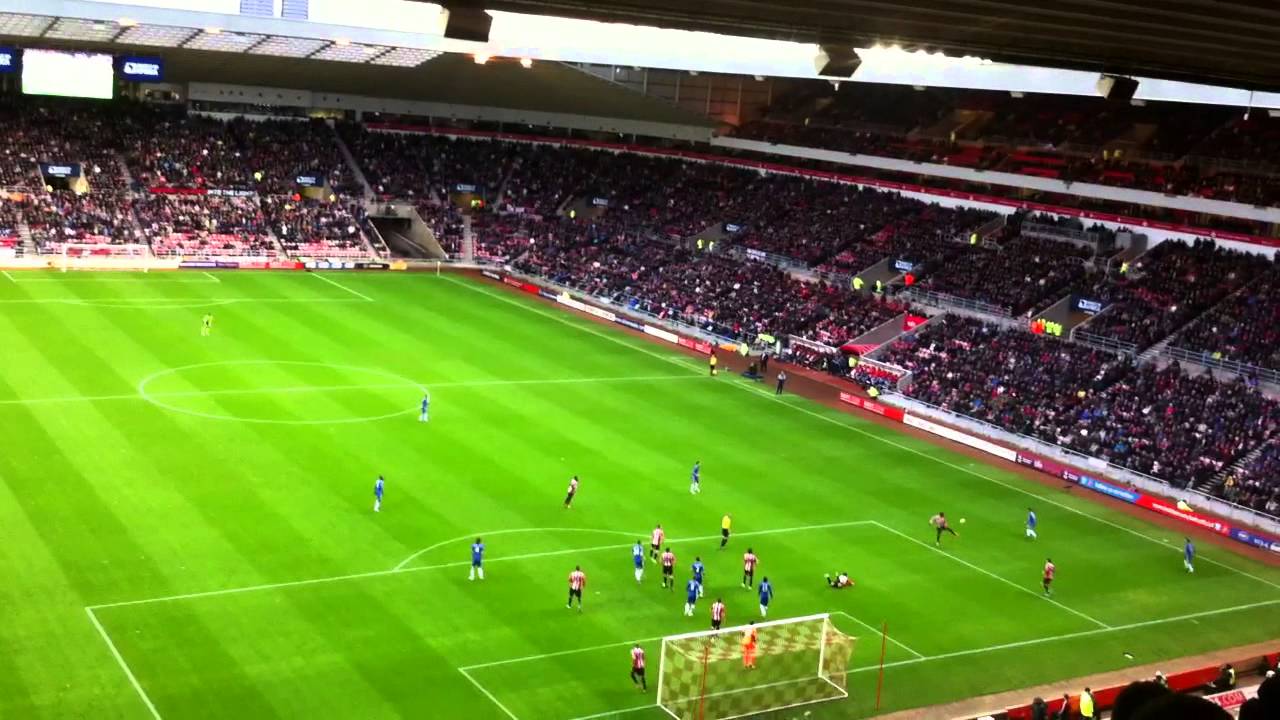 Chelsea fans at Sunderland away YouTube