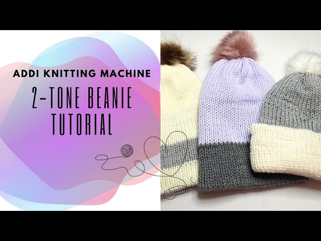 Knitting Machine Beanie Pattern – The Double Stranded Beanie – Savlabot