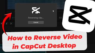 How to Reverse Video in CapCut Desktop (Backwards Effect) screenshot 1