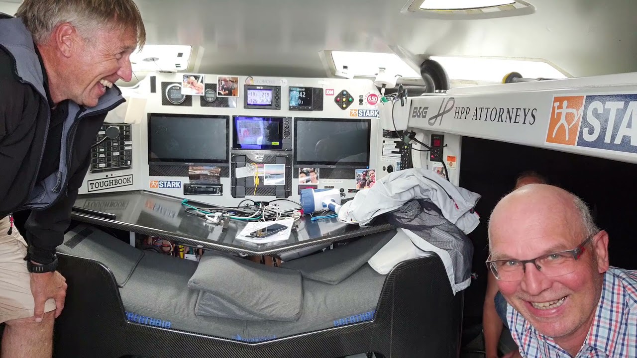 Auf der IMOCA von Ari Huusela