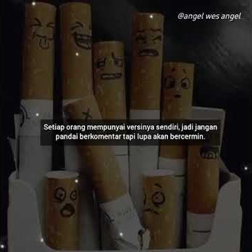 story wa rokok mu