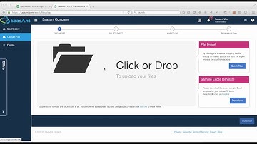 Import Transactions into QuickBooks Online Using SaasAnt Transactions Online
