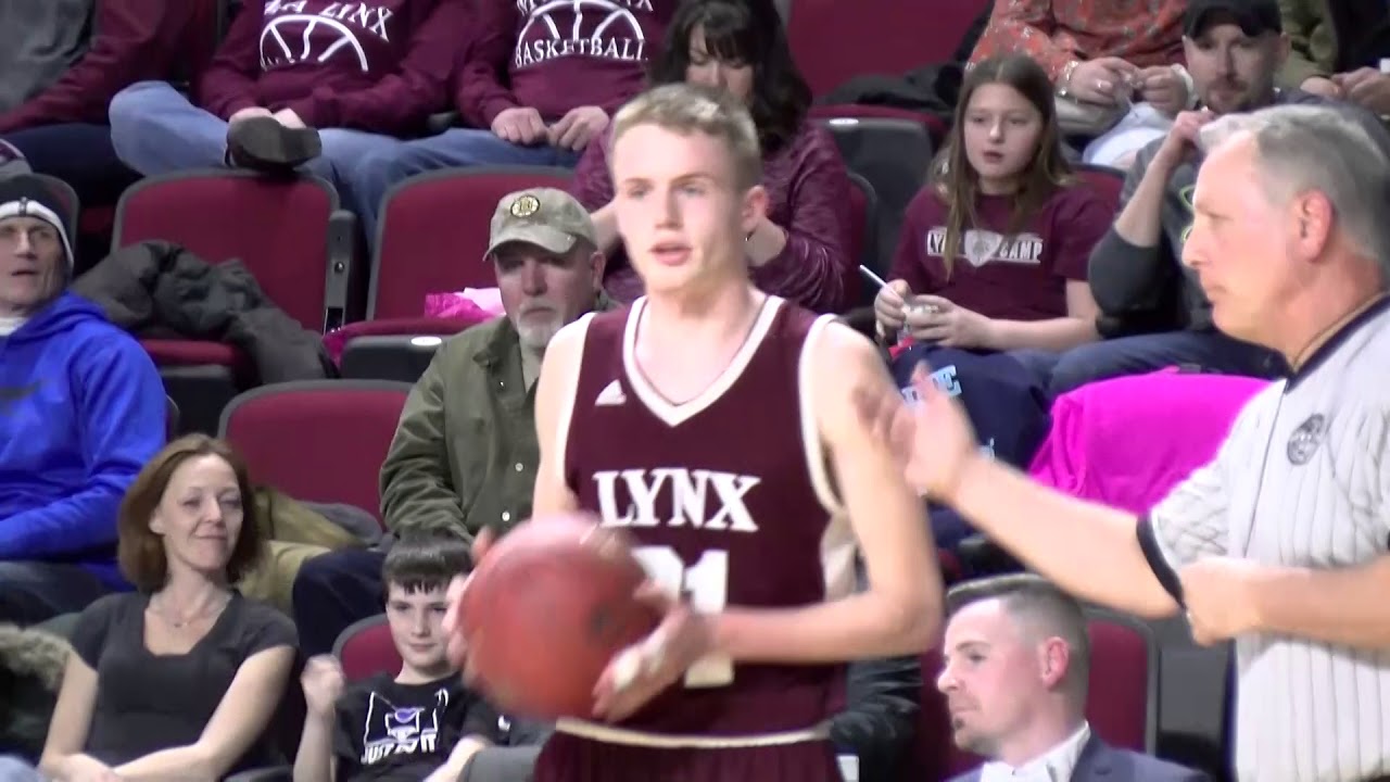 Class C Boys Semi-Final: Mattanawcook Academy Lynx vs  Fort Fairfield Tigers