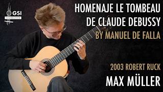 Max Müller performs Manuel de Fallas Homenaje, Le Tombeau de Claude Debussy on a 2003 Robert Ruck